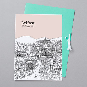 Personalised Belfast Print, 10 of 10