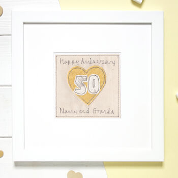 Personalised Wedding Anniversary Picture Gift, 9 of 12