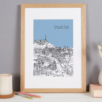 Personalised Crouch End Print, 5 of 10