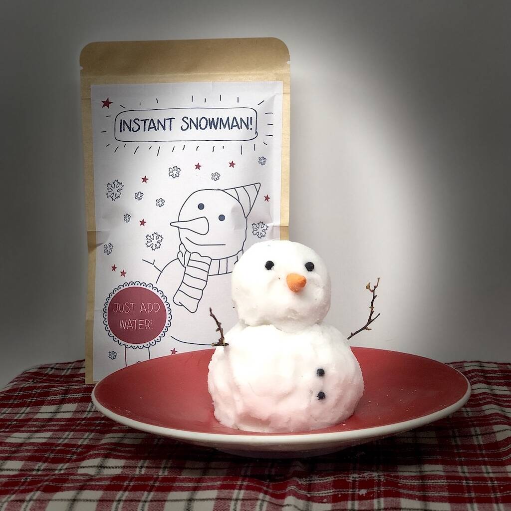 Image of Instant Snowman Christmas Activity Gift