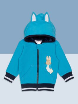 Cosy Blue Hoodie From Our Peter Rabbit Collection, 2 of 5