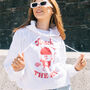 Break The Ice Women's Hoodie With Slush Drink Graphic, thumbnail 1 of 4