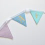 Personalised Felt Bunting Colourful Kids Room Decor, thumbnail 4 of 11