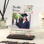 Personalised Pink Graduation Photo Plaque, thumbnail 1 of 2