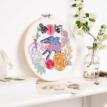 Beltane Beginner Cross Stitch Kit, 3 of 4