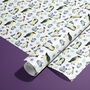 Penguins Christmas Wrapping Paper Roll Or Folded, thumbnail 2 of 3