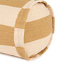 Vibes Cylinder Cushion Mustard And Sand Tiles, thumbnail 2 of 3