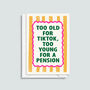 Funny Midlife Birthday Card, thumbnail 2 of 3