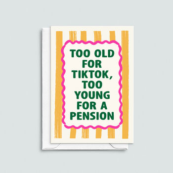 Funny Midlife Birthday Card, 2 of 3