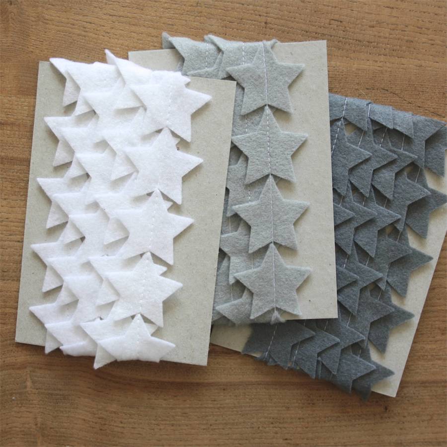 christmas garland felt star by littlenestbox christmas garland felt star by littlenestbox