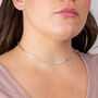 Sterling Silver Charm Carrier Necklace Paperclip Chain, thumbnail 1 of 5