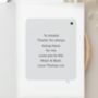 Personalised Love You Photo Greeting Card, thumbnail 3 of 8