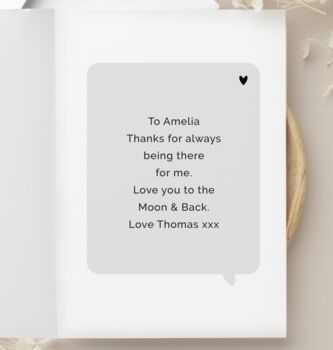 Personalised Love You Photo Greeting Card, 3 of 8