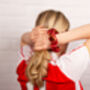 Arsenal Football Club Crest And Cannon Hair Scrunchie, thumbnail 3 of 6
