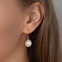 Swarovski Crystal Floral Drop Earrings, thumbnail 1 of 3