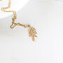 Gold Plated Branch Necklace, thumbnail 5 of 7