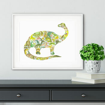 D Is For Dinosaur Print, 4 of 4
