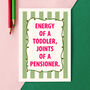 Funny Middle Age Birthday Card, thumbnail 1 of 3