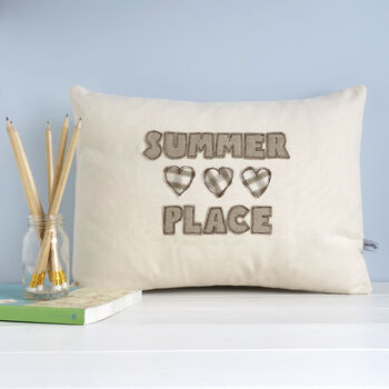 Personalised House Name Cushion Gift For New Home, 6 of 12