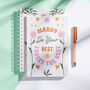 Personalised Positive 'Do Your Best' Notebook, thumbnail 6 of 8