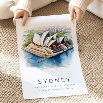 Sydney Australia Travel Gift Print, 3 of 7