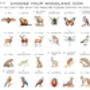 Woodland Wedding Animal Seating Plan, thumbnail 4 of 8