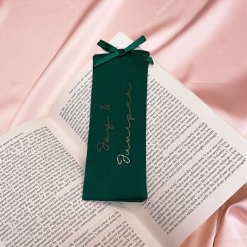 Personalised Silk Bookmark, 6 of 12