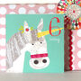 Unicorn 6th Birthday Card, thumbnail 5 of 5