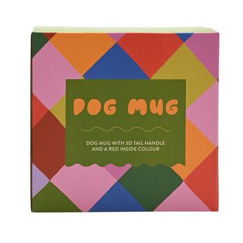 Ceramic Dachshund Dog Mug With 3D Tail, 4 of 4