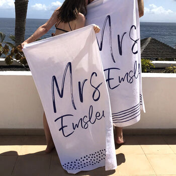 Couples Beach Towel, 2 of 2
