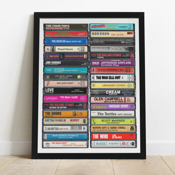 59th Birthday Print Music From The Year You Were Born, 4 of 9