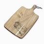 Personalised King Charles Cavalier Engraved Acacia Serving Board, thumbnail 2 of 4