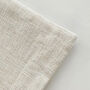 Personalised 4th Wedding Anniversary Cushion 'Linen', thumbnail 3 of 3