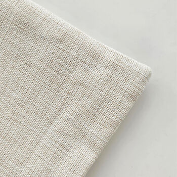 Personalised 4th Wedding Anniversary Cushion 'Linen', 3 of 3