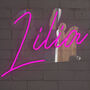 Personalised Name Neon LED Sign, thumbnail 5 of 7
