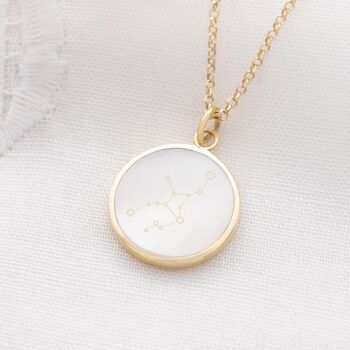 Mother Of Pearl Constellation Personalised Necklace, 3 of 12