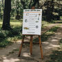 Illustrated Order Of The Day Timeline Wedding Sign Digital Or Physical, thumbnail 3 of 6