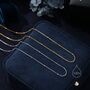 Sterling Silver Minimalist Bead Motif Necklace, thumbnail 6 of 12