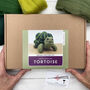 Needle Felting Kit Tortoise, thumbnail 1 of 10