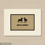 Personalised Weimaraner Print For One Or Two Dogs, thumbnail 8 of 9