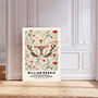 William Morris Cream Flower Butterfly Art Print, thumbnail 1 of 3