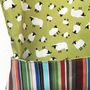 Reversible Stripey Sheep Kids Cotton Trousers, thumbnail 4 of 5