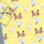 Set Of Four Zodiac Cat Gift Wrap Sheets, thumbnail 3 of 4