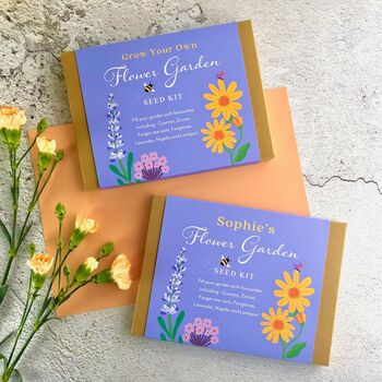 Mum’s Flower Garden Seed Kit – Personalised Flower Gift For Mother’s Day And Birthdays, 2 of 8
