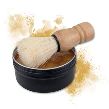 Lemongrass And Ginger Scottish Traditional Shaving Soap, 2 of 4