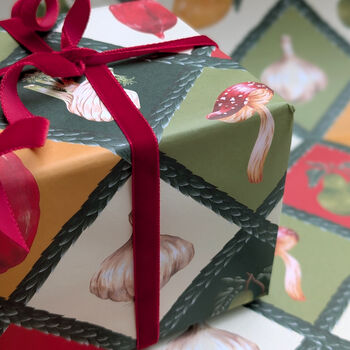 Vintage Food Themed Wrapping Paper, 7 of 7