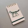 Vintage Sass Twin Wire Notepad For Fox Sake, thumbnail 1 of 2