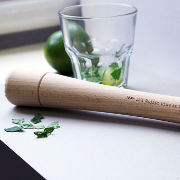 Personalised Wooden Cocktail Muddler, 8 of 10