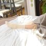 Plain Women's Bed Socks – Cream, thumbnail 4 of 4
