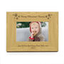 Personalised Christmas Snowflake Photo Frame, thumbnail 2 of 2